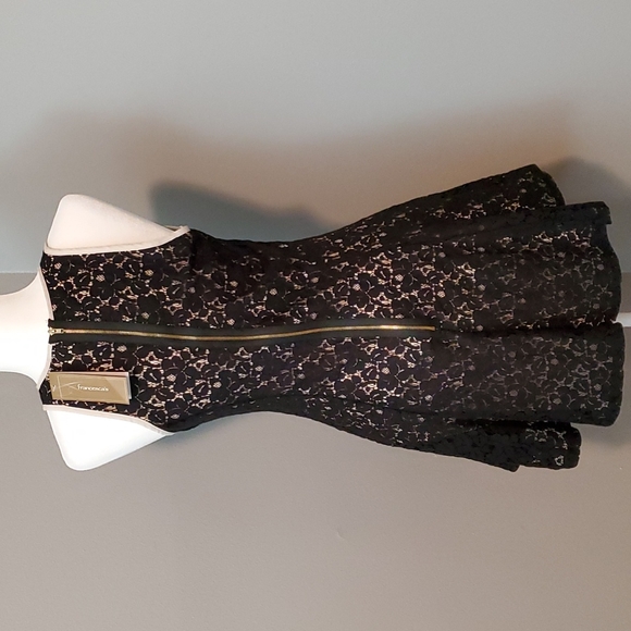 NWT!! FRANCESCA'S BUTTONS BLACK HEY DRESS - Picture 6 of 12